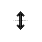 Black Vertical Resize.cur Preview