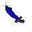 Blue Scimmy.cur Preview