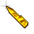 gold_handwrite.cur Preview