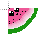 watermelon kawai cursor.cur Preview