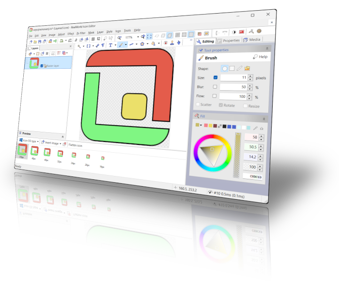RealWorld Icon Editor screenshot