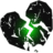 Grunge Heart - Green.ico Preview