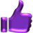 Thumb's Up - Purple.ico Preview