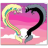 Lady Rainicorn & Lord Monochromicorn form a heart.ico Preview