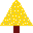 gold christmas tree.ico Preview