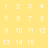 15 Puzzle Series 2 Yellow .ico Preview