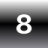 Number eight .ico Preview