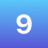 Number nine .ico Preview