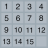 15 Puzzle Series 6 Blue.ico Preview