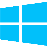 Windows 9 Blue.ico Preview