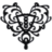 Heart Filigree - Black.ico Preview