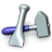 chisel and hammer icon