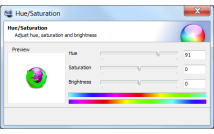 IcoFX shift hue filter