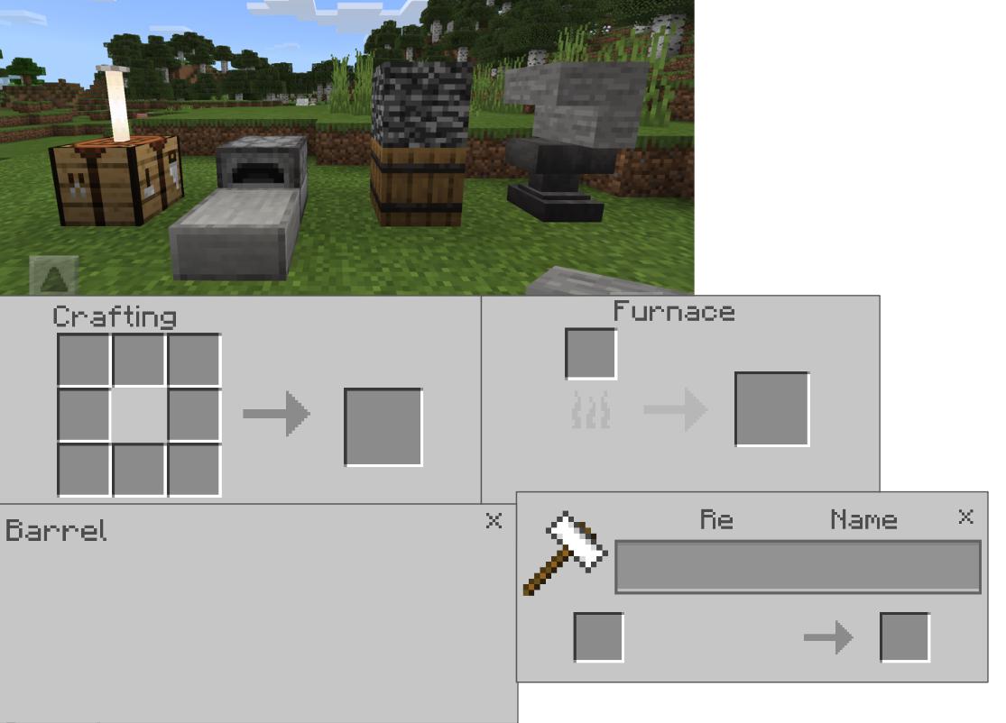 Minecraft utilities, but with less utility Minecraft utilities, but with less utility
