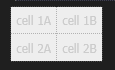 What cells look like in the Classic Dark theme. The background is white with light grey text.