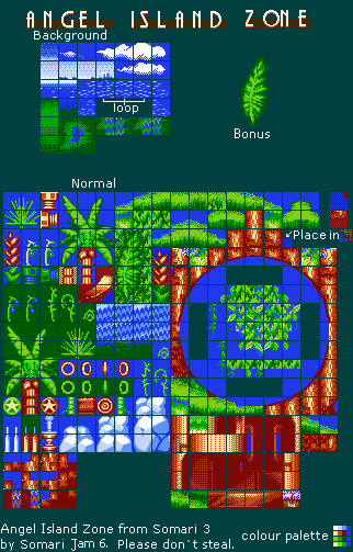 Angel Island Tileset Angel Island Tileset