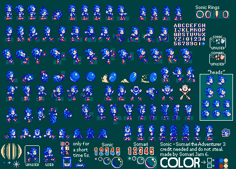 Sonic from Sonic 3 Sonic from Sonic 3